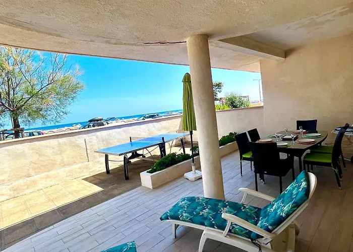 Lägenhet T3, Plain Pied, Face Mer, 6 Couchages Narbonne-Plage