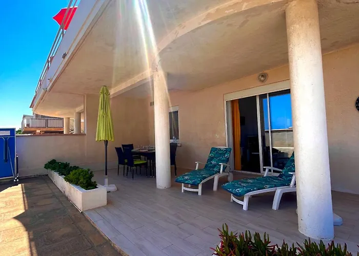 T3, Plain Pied, Face Mer, 6 Couchages * Narbonne-Plage